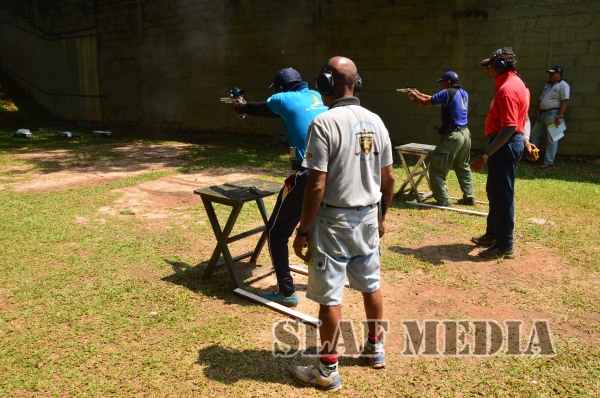 Air Force Shooters on target at Golden Eagle Hand Gun Championship 2015