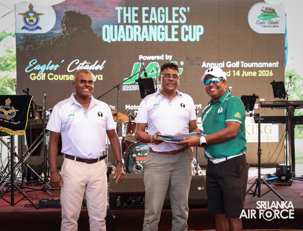 5TH EAGLES’ QUADRANGLE CUP DRAWS TO A CLOSE AT SIGIRIYA