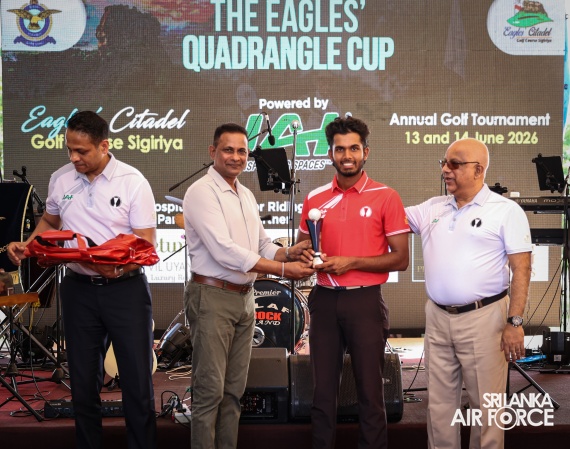 5TH EAGLES’ QUADRANGLE CUP DRAWS TO A CLOSE AT SIGIRIYA