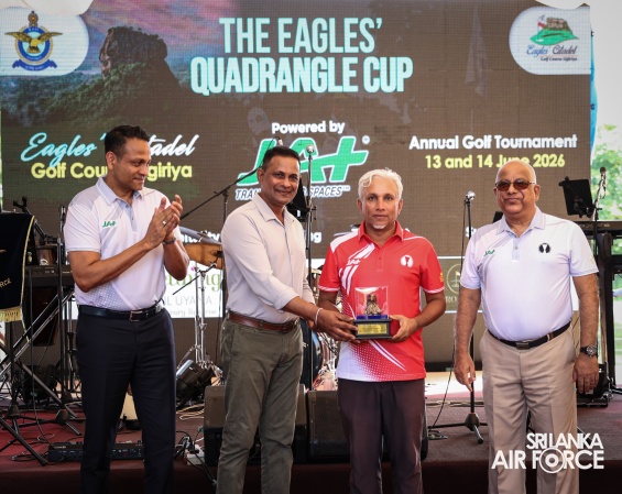 5TH EAGLES’ QUADRANGLE CUP DRAWS TO A CLOSE AT SIGIRIYA
