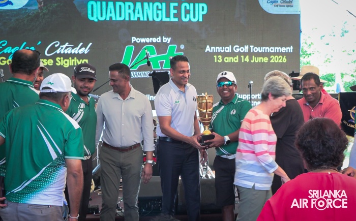 5TH EAGLES’ QUADRANGLE CUP DRAWS TO A CLOSE AT SIGIRIYA