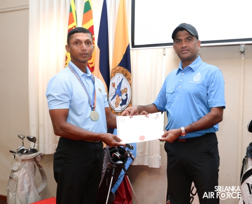 SLAF LADIES' GOLF TEAM CLINCHES CHAMPIONSHIP, MEN'S TEAM SECURES RUNNER-UP AT DEFENCE SERVICES GOLF 2025
