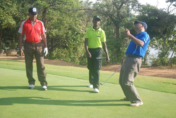 GOLFERS OF SLAF ACADEMY CHINA BAY COMPETE FOR THE COMMANDANT’S TROPHY -2012