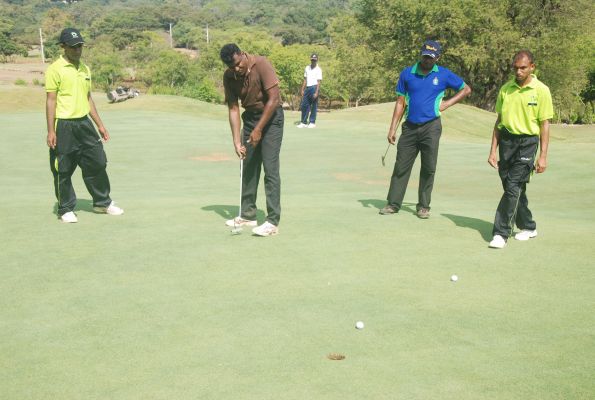GOLFERS OF SLAF ACADEMY CHINA BAY COMPETE FOR THE COMMANDANT’S TROPHY -2012