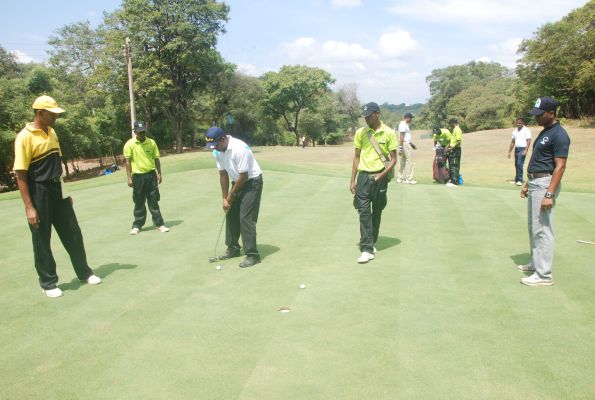 GOLFERS OF SLAF ACADEMY CHINA BAY COMPETE FOR THE COMMANDANT’S TROPHY -2012