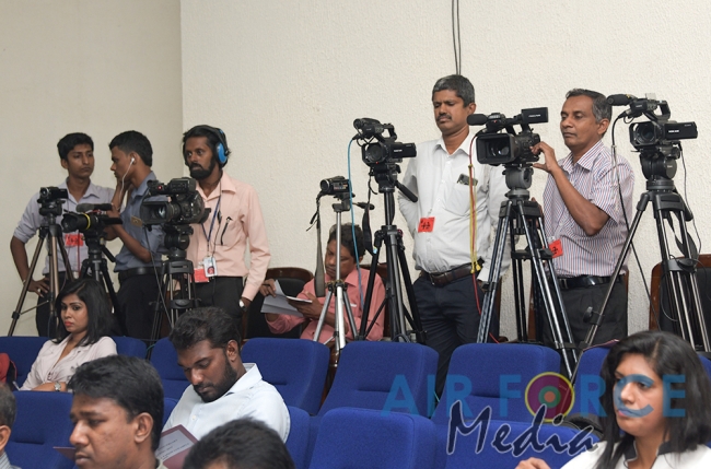 SLAF holds Press Briefing on Air Tattoo 2019 and Guwan Hamuda Papedi Sawariya 2019