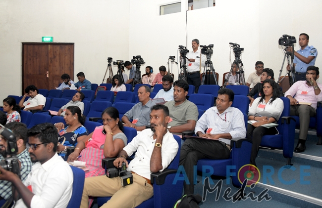 SLAF holds Press Briefing on Air Tattoo 2019 and Guwan Hamuda Papedi Sawariya 2019