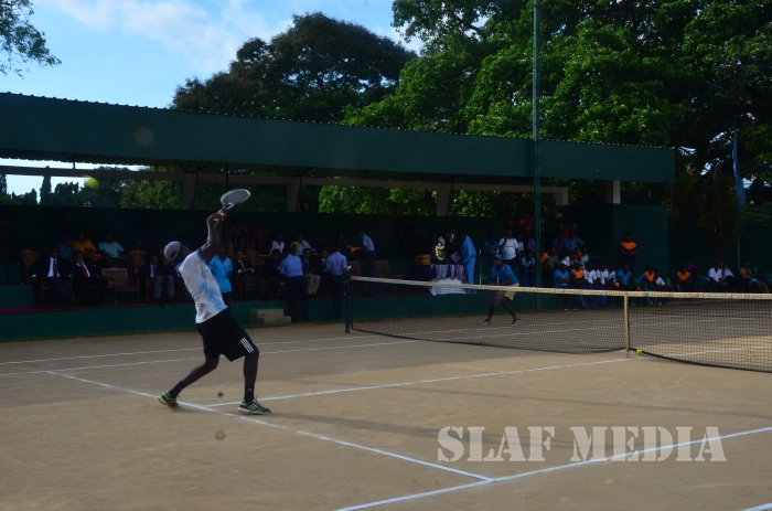 SLAF Emerged Runners-up in the Defence Services Tennis Championship 2016