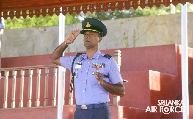 GROUND
TRAINING WING AT SLAF ACADEMY CHINA BAY CELEBRATES 31ST ANNIVERSARY