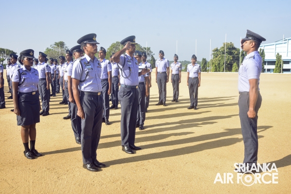 GROUND
TRAINING WING AT SLAF ACADEMY CHINA BAY CELEBRATES 31ST ANNIVERSARY