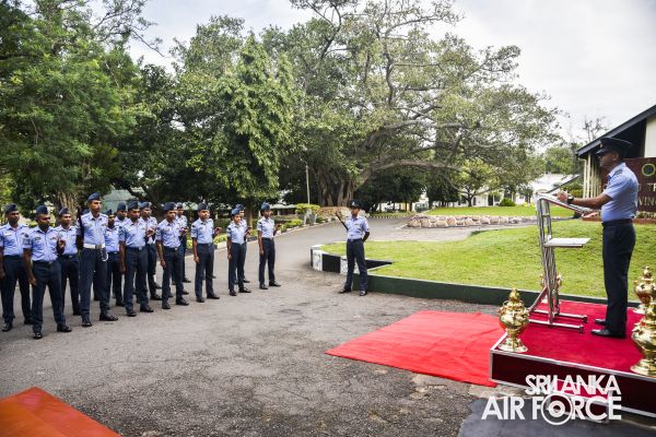 GROUND
TRAINING WING AT SLAF ACADEMY CHINA BAY CELEBRATES 30TH ANNIVERSARY