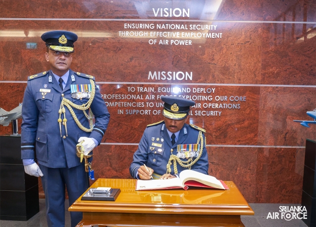 AIR VICE MARSHAL SUMEDHA DE SILVA BIDS ADIEU TO THE SRI LANKA AIR FORCE