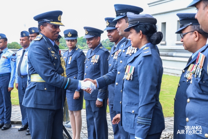 AIR VICE MARSHAL SUMEDHA DE SILVA BIDS ADIEU TO THE SRI LANKA AIR FORCE
