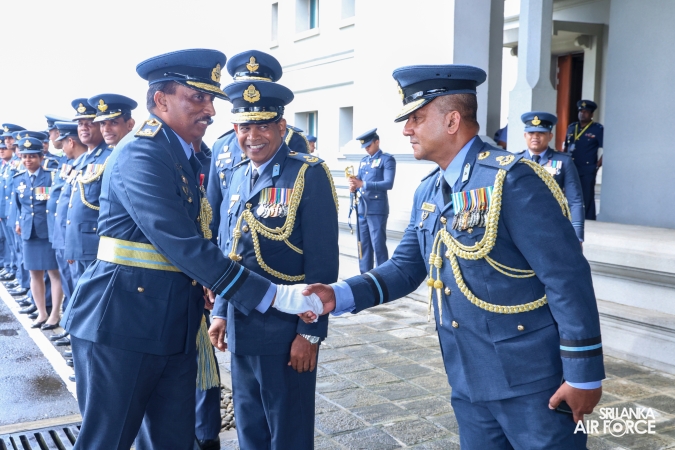 AIR VICE MARSHAL SUMEDHA DE SILVA BIDS ADIEU TO THE SRI LANKA AIR FORCE