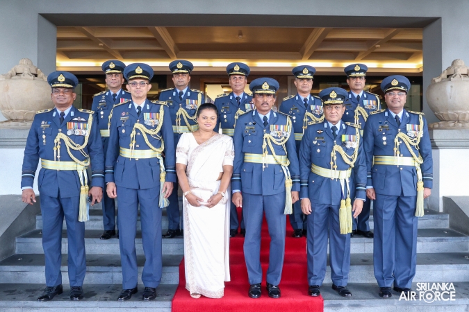 AIR VICE MARSHAL SUMEDHA DE SILVA BIDS ADIEU TO THE SRI LANKA AIR FORCE