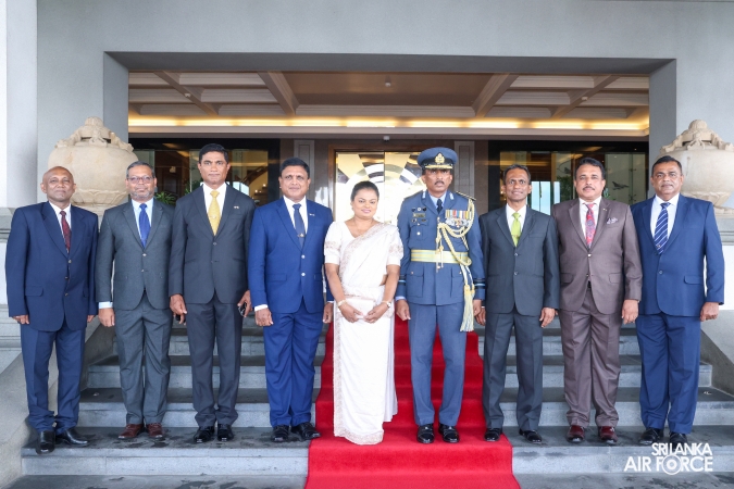 AIR VICE MARSHAL SUMEDHA DE SILVA BIDS ADIEU TO THE SRI LANKA AIR FORCE