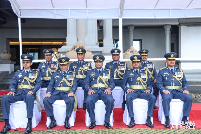 AIR VICE MARSHAL SUMEDHA DE SILVA BIDS ADIEU TO THE SRI LANKA AIR FORCE