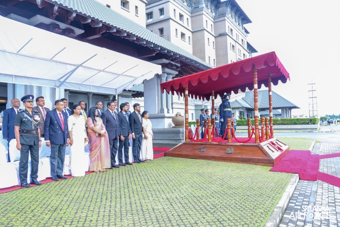 AIR VICE MARSHAL SUMEDHA DE SILVA BIDS ADIEU TO THE SRI LANKA AIR FORCE