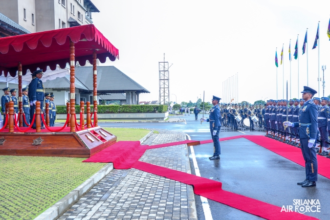 AIR VICE MARSHAL SUMEDHA DE SILVA BIDS ADIEU TO THE SRI LANKA AIR FORCE