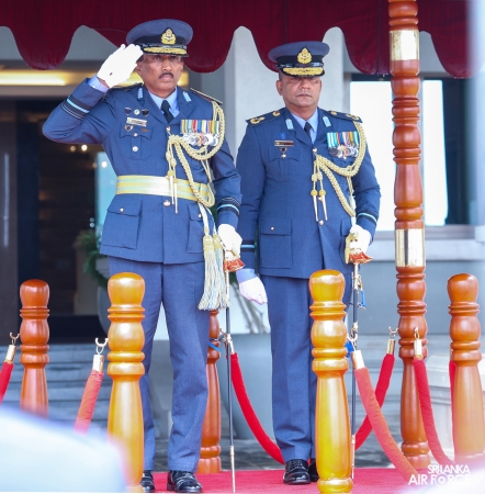 AIR VICE MARSHAL SUMEDHA DE SILVA BIDS ADIEU TO THE SRI LANKA AIR FORCE