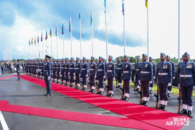 AIR VICE MARSHAL SUMEDHA DE SILVA BIDS ADIEU TO THE SRI LANKA AIR FORCE