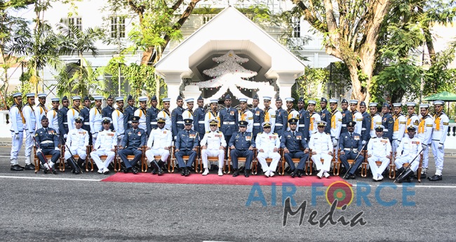 SLAF Takes Over Ceremonial Duties at President's House