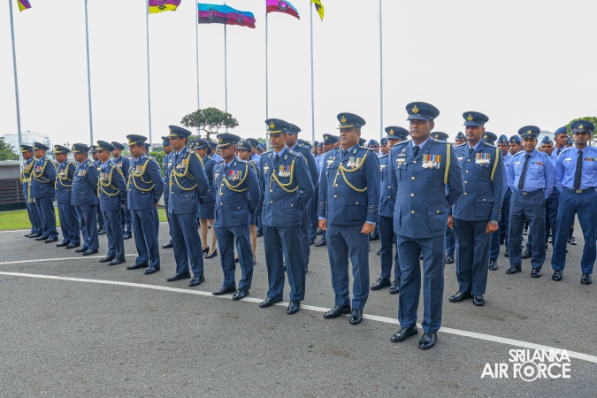 AIR VICE MARSHAL GIHAN SENEVIRATNE BIDS ADIEU TO THE SRI LANKA AIR FORCE