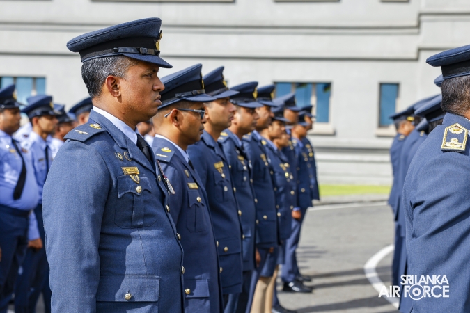 AIR VICE MARSHAL GIHAN SENEVIRATNE BIDS ADIEU TO THE SRI LANKA AIR FORCE