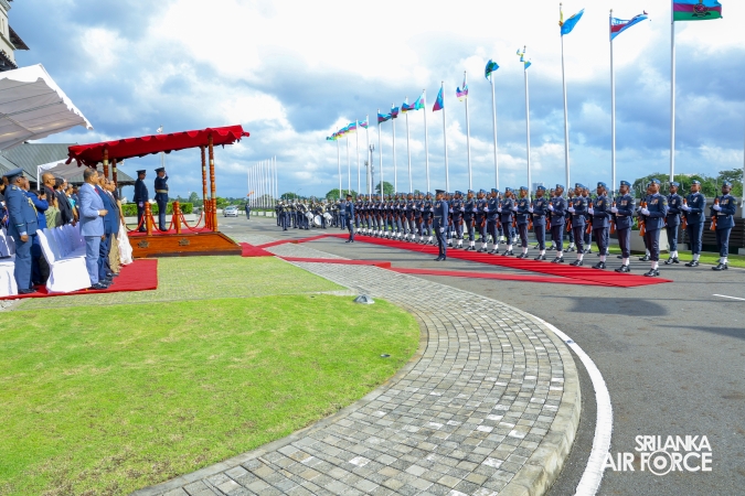 AIR VICE MARSHAL GIHAN SENEVIRATNE BIDS ADIEU TO THE SRI LANKA AIR FORCE