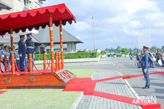 AIR VICE MARSHAL GIHAN SENEVIRATNE BIDS ADIEU TO THE SRI LANKA AIR FORCE