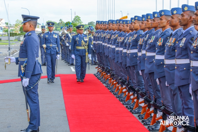 AIR VICE MARSHAL GIHAN SENEVIRATNE BIDS ADIEU TO THE SRI LANKA AIR FORCE