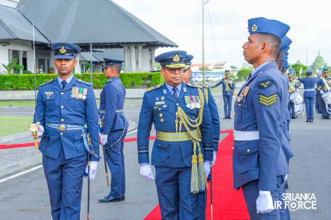AIR VICE MARSHAL GIHAN SENEVIRATNE BIDS ADIEU TO THE SRI LANKA AIR FORCE