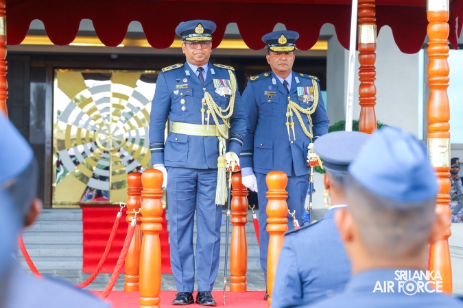 AIR VICE MARSHAL GIHAN SENEVIRATNE BIDS ADIEU TO THE SRI LANKA AIR FORCE