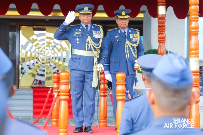 AIR VICE MARSHAL GIHAN SENEVIRATNE BIDS ADIEU TO THE SRI LANKA AIR FORCE