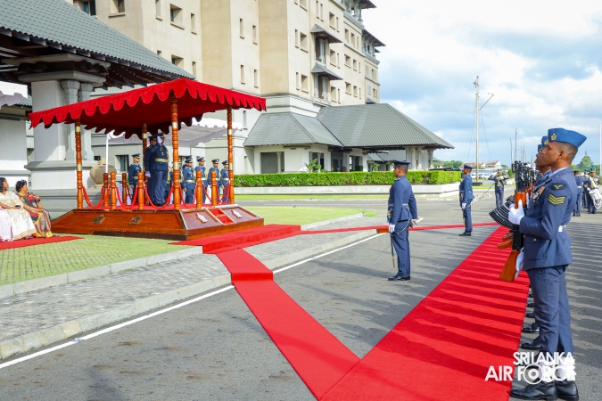 AIR VICE MARSHAL GIHAN SENEVIRATNE BIDS ADIEU TO THE SRI LANKA AIR FORCE