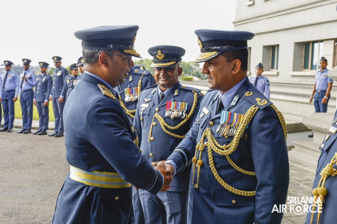 AIR VICE MARSHAL GIHAN SENEVIRATNE BIDS ADIEU TO THE SRI LANKA AIR FORCE