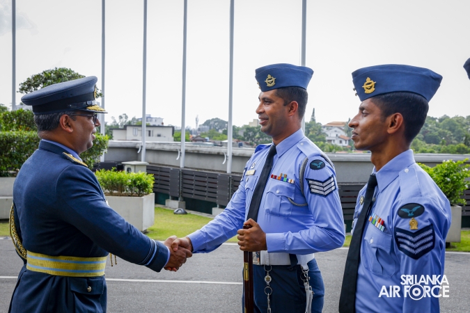 AIR VICE MARSHAL GIHAN SENEVIRATNE BIDS ADIEU TO THE SRI LANKA AIR FORCE
