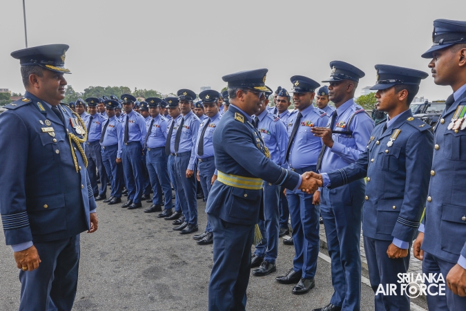 AIR VICE MARSHAL GIHAN SENEVIRATNE BIDS ADIEU TO THE SRI LANKA AIR FORCE