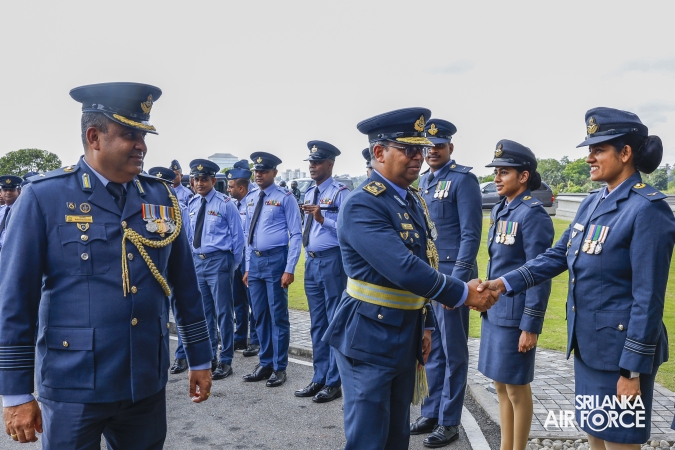 AIR VICE MARSHAL GIHAN SENEVIRATNE BIDS ADIEU TO THE SRI LANKA AIR FORCE