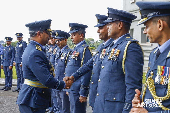 AIR VICE MARSHAL GIHAN SENEVIRATNE BIDS ADIEU TO THE SRI LANKA AIR FORCE