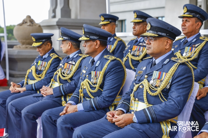 AIR VICE MARSHAL GIHAN SENEVIRATNE BIDS ADIEU TO THE SRI LANKA AIR FORCE