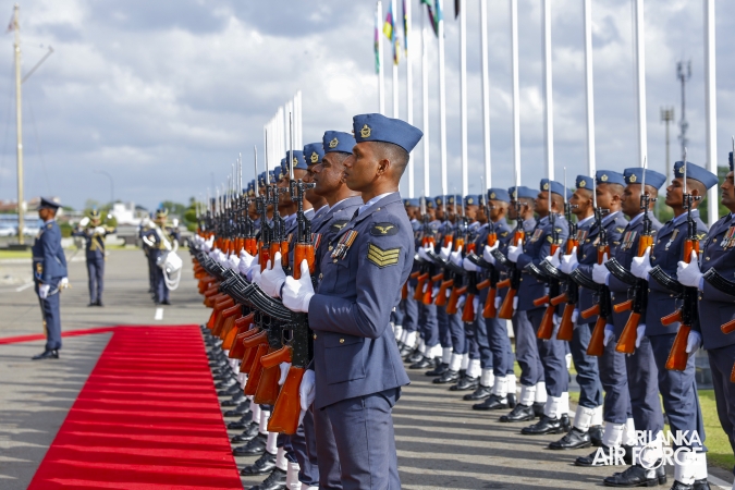 AIR VICE MARSHAL GIHAN SENEVIRATNE BIDS ADIEU TO THE SRI LANKA AIR FORCE