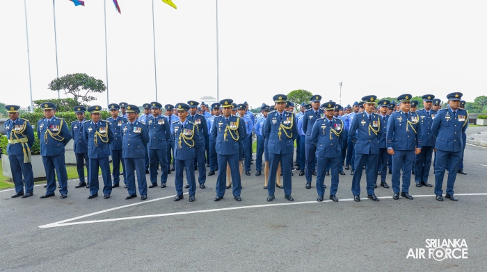 AIR VICE MARSHAL GIHAN SENEVIRATNE BIDS ADIEU TO THE SRI LANKA AIR FORCE