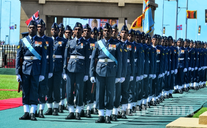The Prime Minister of Norway Accorded a Guard of Honour by SLAF