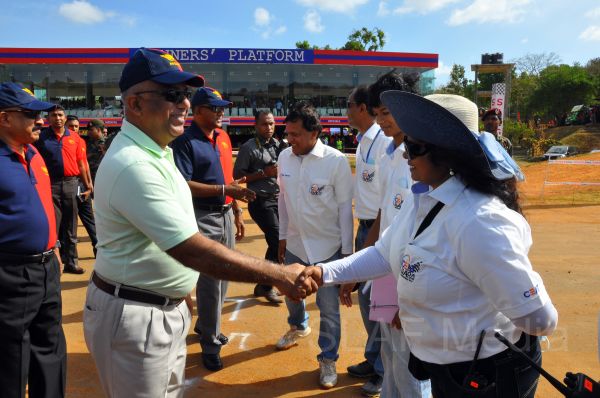 Commander Chief Guest at ‘Gunner Supercross - 2014’