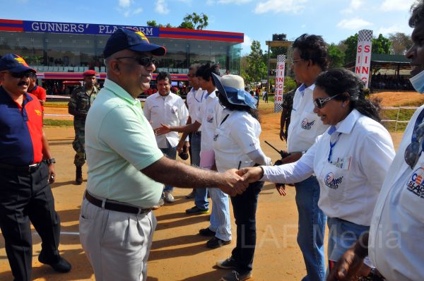 Commander Chief Guest at ‘Gunner Supercross - 2014’