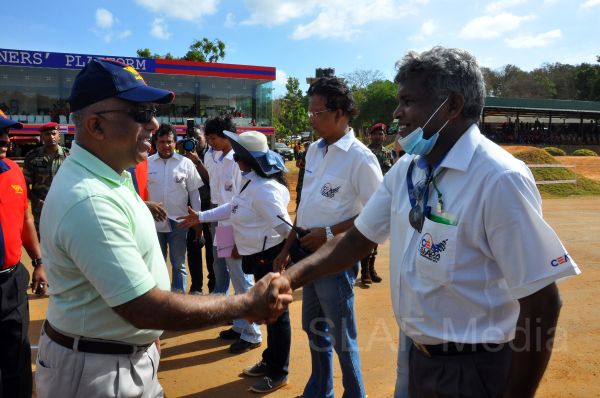 Commander Chief Guest at ‘Gunner Supercross - 2014’