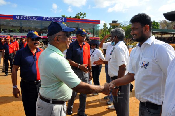 Commander Chief Guest at ‘Gunner Supercross - 2014’