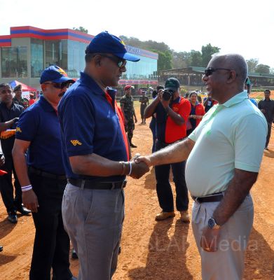 Commander Chief Guest at ‘Gunner Supercross - 2014’