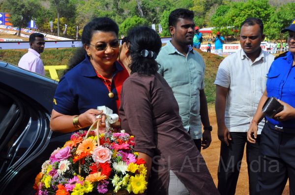 Commander Chief Guest at ‘Gunner Supercross - 2014’